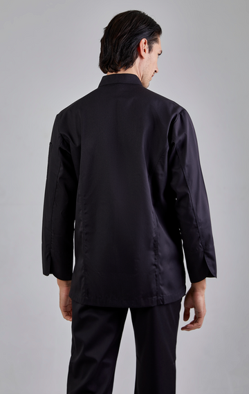Chef Jacket (HC Standard)Black  (เสื้อเชฟรุ่น HC สแตนดาร์ด)สีดำ